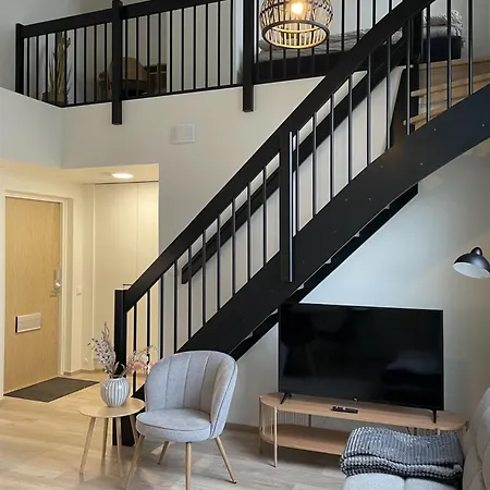 Beautiful Loft Apartment With Glazed Balcony Tampere Exterior photo